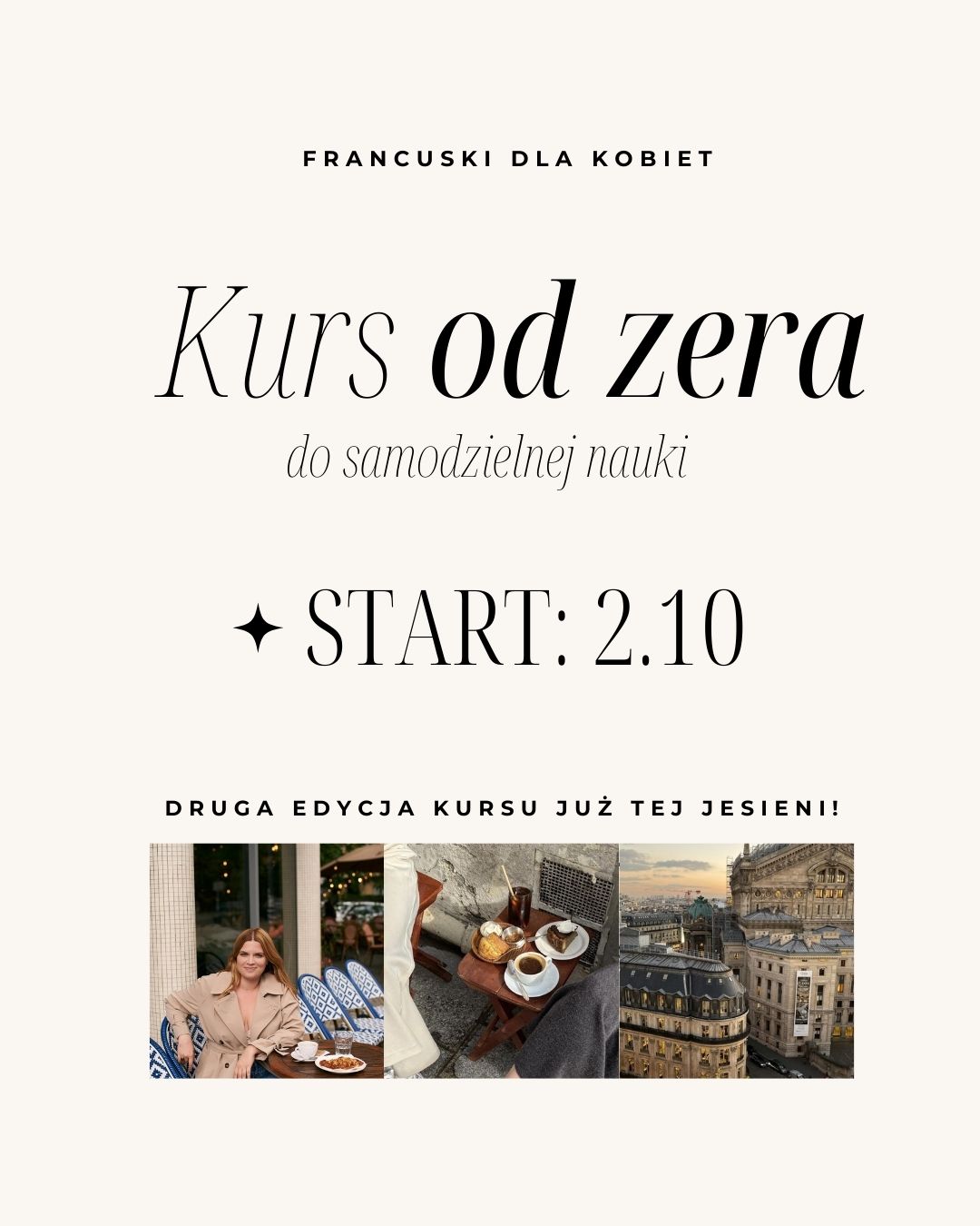 Kurs od zera do samodzielnej nauki – edycja październik 2025